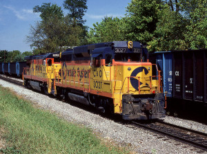 05)  C&O eng 3027  Covington, KY  9-17-83