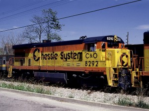 C&O 8292  Covington, KY  9-17-83