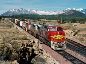 01)  ATSF 913 E  E. Flagstaff, AZ  2-20-95  MP 333