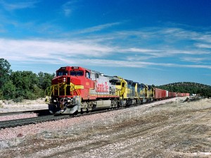 02)  ATSF 660 W  E. Flagstaff, AZ  2-20-95  MP 333