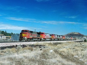 08)  ATSF 543 W  Flagstaff, AZ  2-20-95